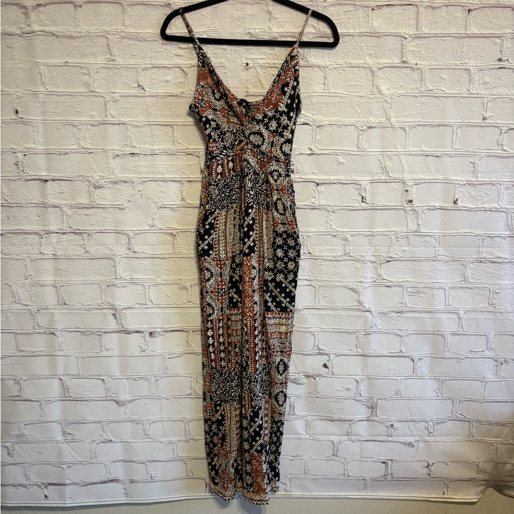 Angie Knotted Jumpsuit - Picture 2 of 9